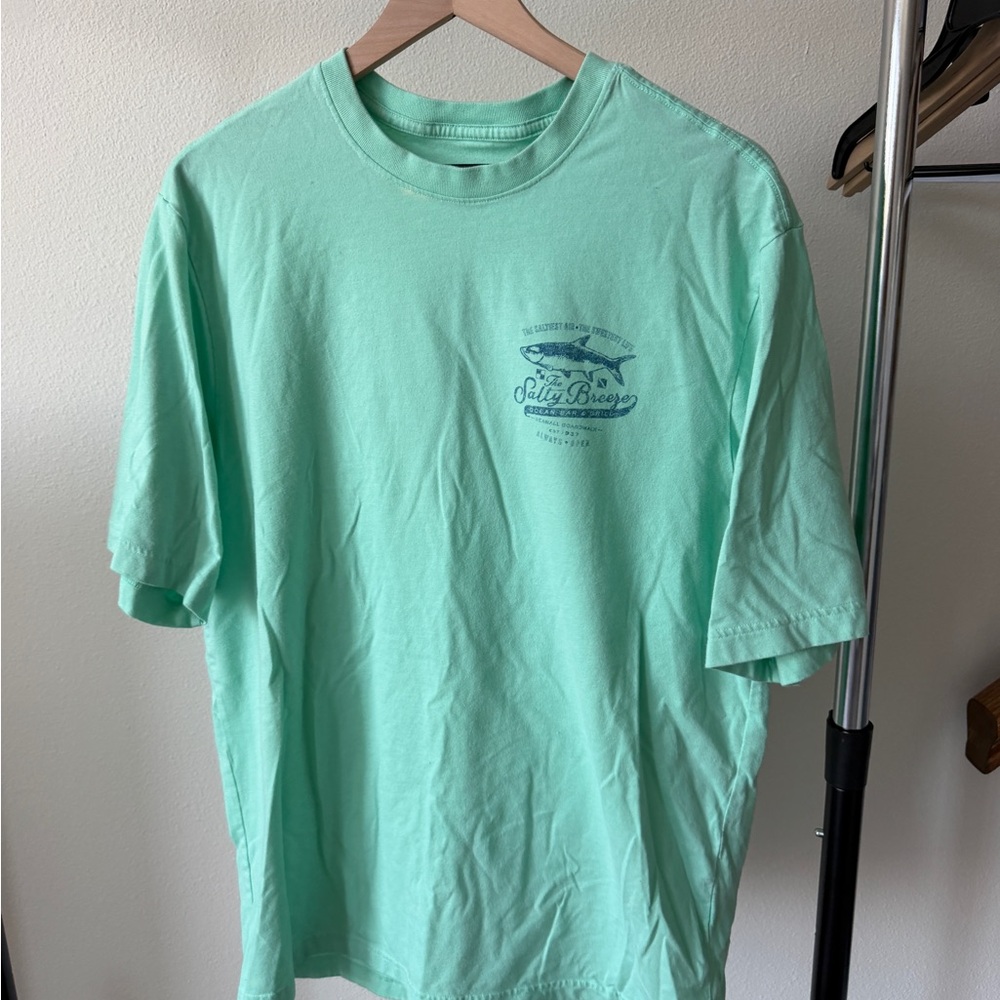 Salt Life Aqua Men's Short Sleeve Tee
